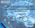 Emilio Galván- Postnatal hypofunction of N-methyl-D-aspartate receptors alters perforant path synaptic plasticity and filtering and impairs dentate gyrus-mediated spatial discrimination