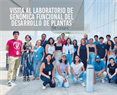 Visita al Laboratorio de Genómica Funcional del Desarrollo de Plantas