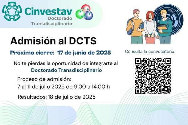 Convocatoria 2025: Doctorado en Ciencias en Desarrollo Científico y Tecnológico para la Sociedad