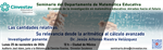 Seminario de Matemática Educativa 2024 -2025, Sesión II
