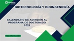 Calendario Doctorado 2025