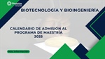 Calendario Maestría 2025