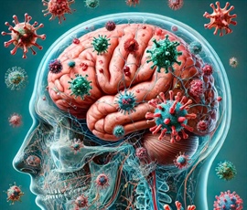 ¿Los virus pueden tomar el control de mi cerebro?