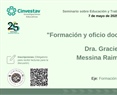 SEyT. Sesión 4. Formación y oficio docente