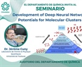Dr. Jérôme Cuny: Development of Deep Neural Network Potentials for Molecular Clusters