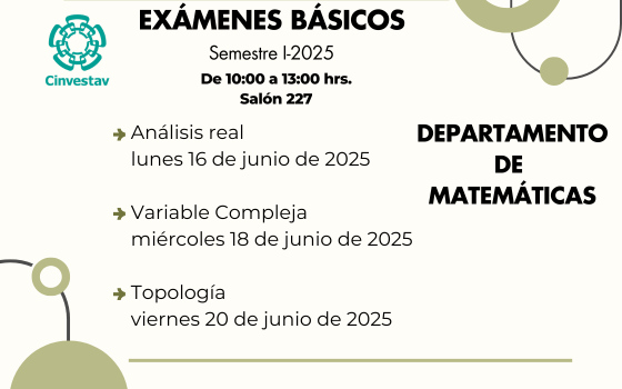 Exámenes básicos