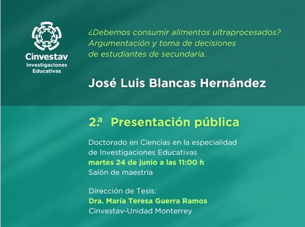 ¿Debemos consumir alimentos ultraprocesados? Argumentación y toma de decisiones de estudiantes de secundaria