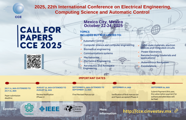 Call for Papers CCE 2025
