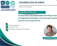 Conferencia: El desarrollo y las posibilidades del Enfoque Instrumental de la integración tecnológica y los retos que le plantea el tsunami de la IA generativa.