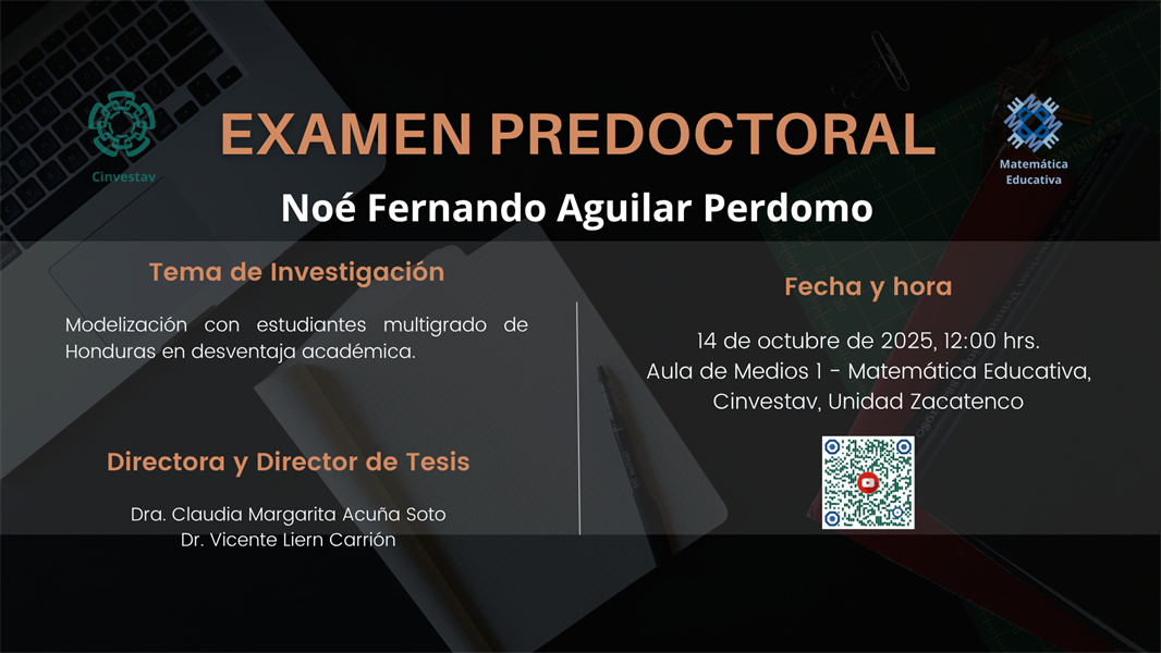 EXAMEN PREDOCTORAL de Noé Fernando Aguilar Perdomo