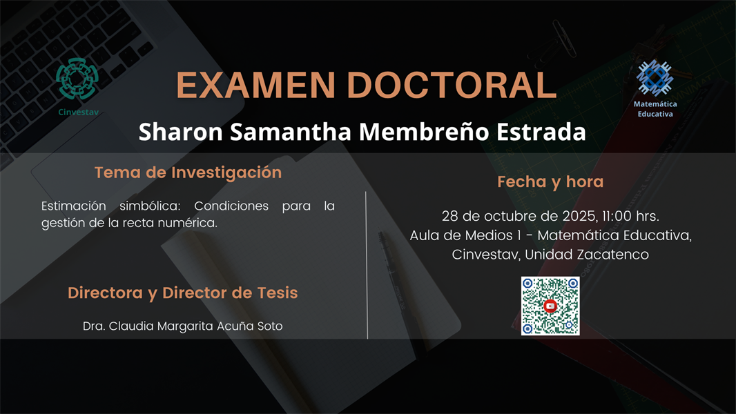 Examen doctoral de Sharon Samantha Membreño Estrada