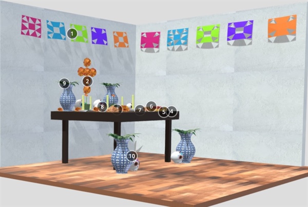 Cinvestav en las ofrendas