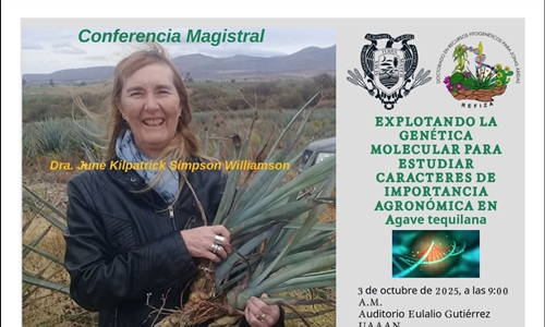 Conferencia magistral “Explotando la genética molecular para estudiar...