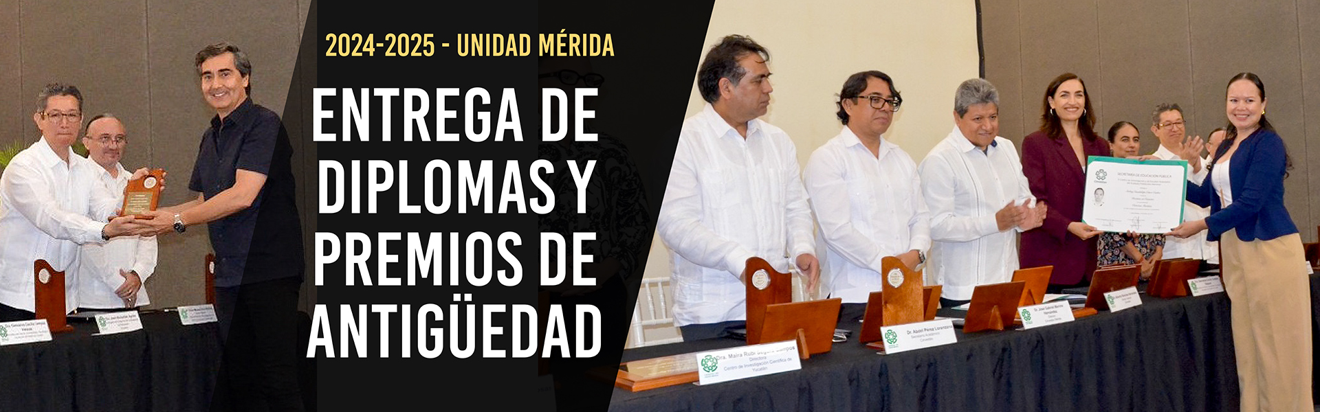 Reconocimientos Unidad Mérida 2024-2025