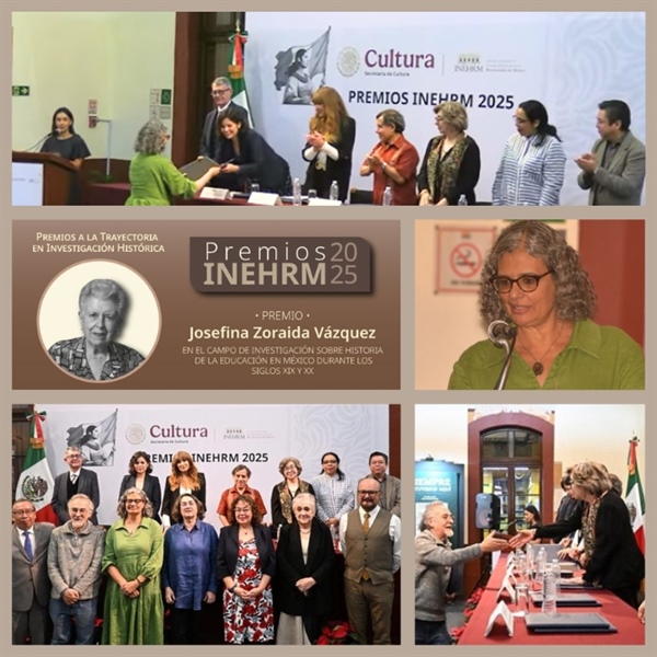 INEHRM. Premio Josefina Zoraida Vázquez 2025
