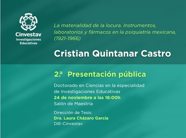 Doctorado, 2da. Presentación pública