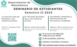 Seminario de Estudiantes del Departamento de Matemáticas del Cinvestav-IPN