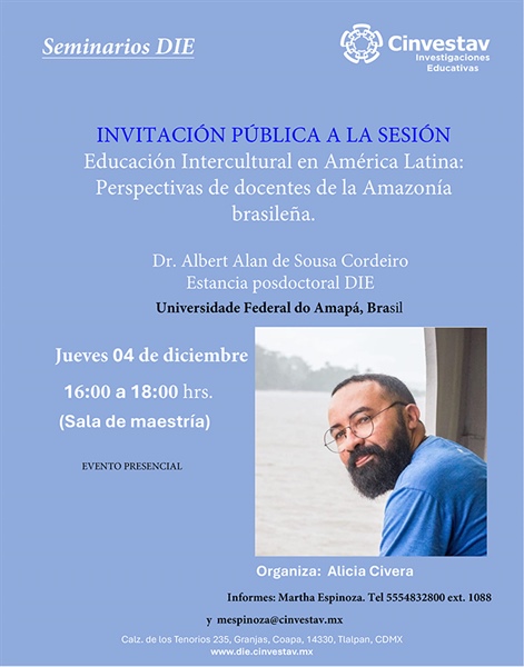 Seminario DIE. Educación Intercultural en América Latina: Perspectivas de docentes de la Amazonía brasileña
