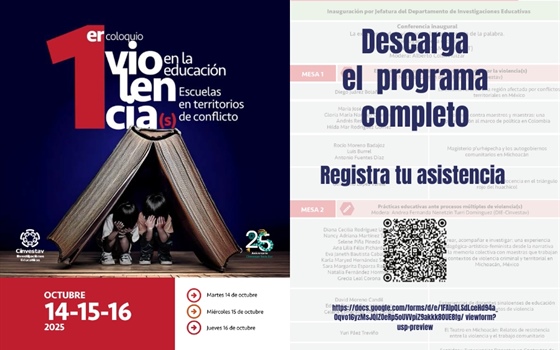 1er. Coloquio. Violencia(s) en la educación. Escuelas en territorios de conflicto