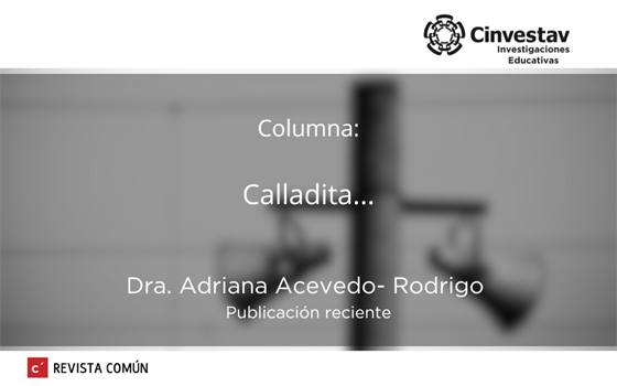Columna. Calladita...
