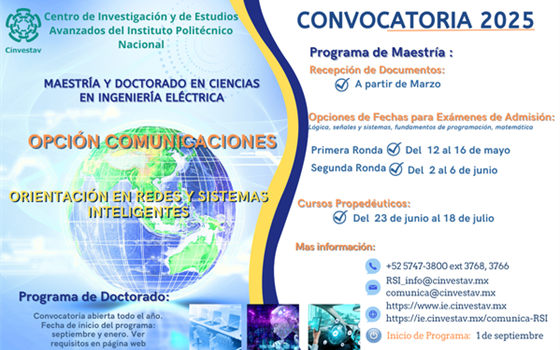 Convocatoria IE  Comunicaciones RSI 2025