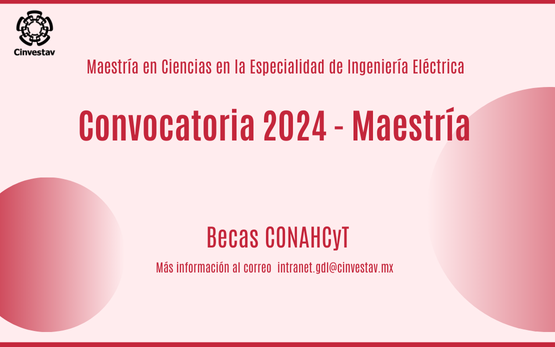 Admisión al programa de Maestría en ciencias 2024