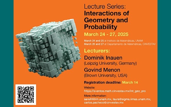 Lecture Series: Interactions of Geometry and Probability