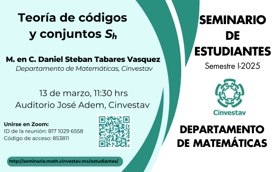 Seminario de Estudiantes del Departamento de Matemáticas del Cinvestav-IPN