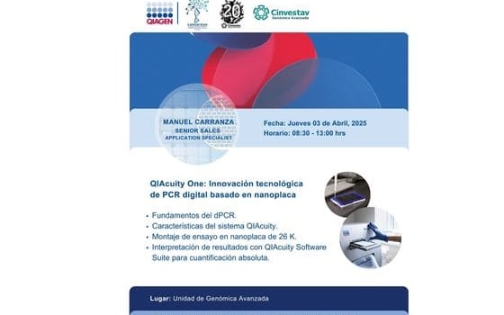 1er Taller de PCR digital para la cuantificación absoluta de ácidos nucleicos de muestras biológicas: