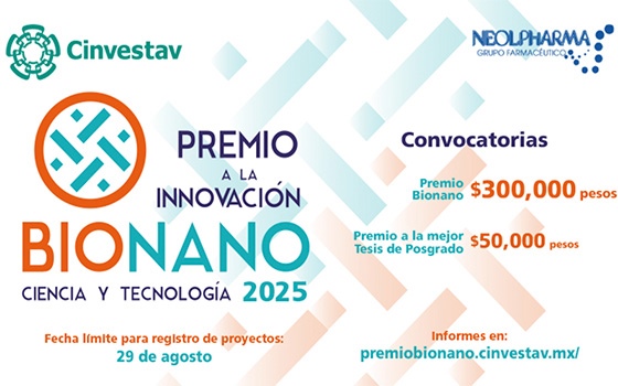 Premio a la Innovación en Bionano: Ciencia y Tecnología 2025